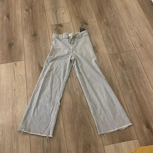 Marine straight high waisted pocket jeans